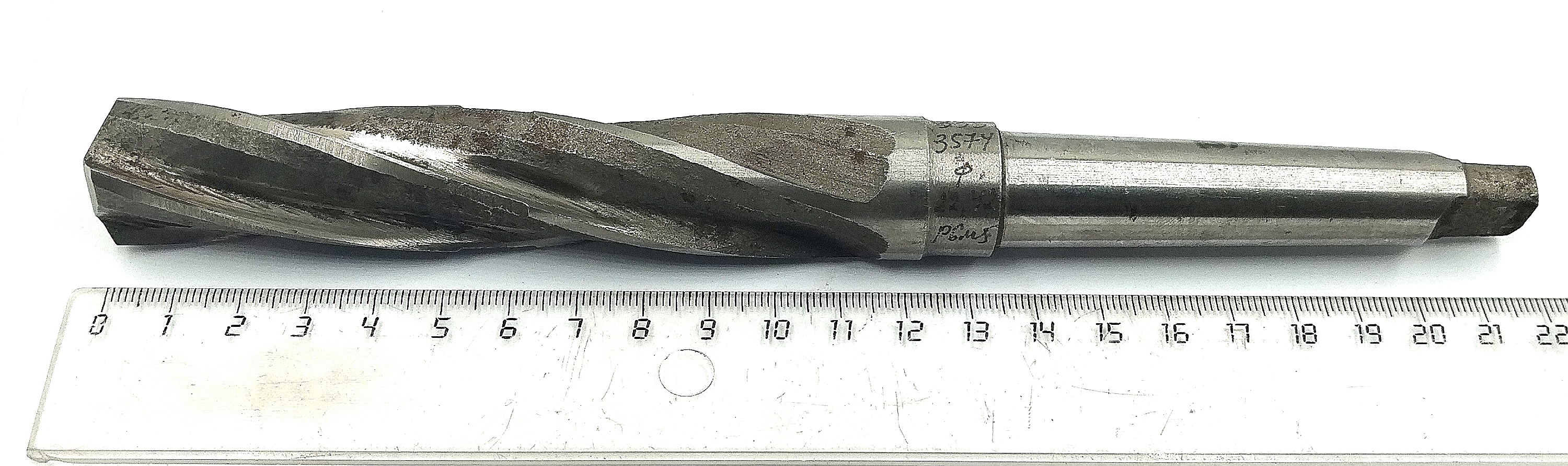 Зенкер цельный d 22,42 к/х КМ2 Z=4 Р6М5 (Карандаш)