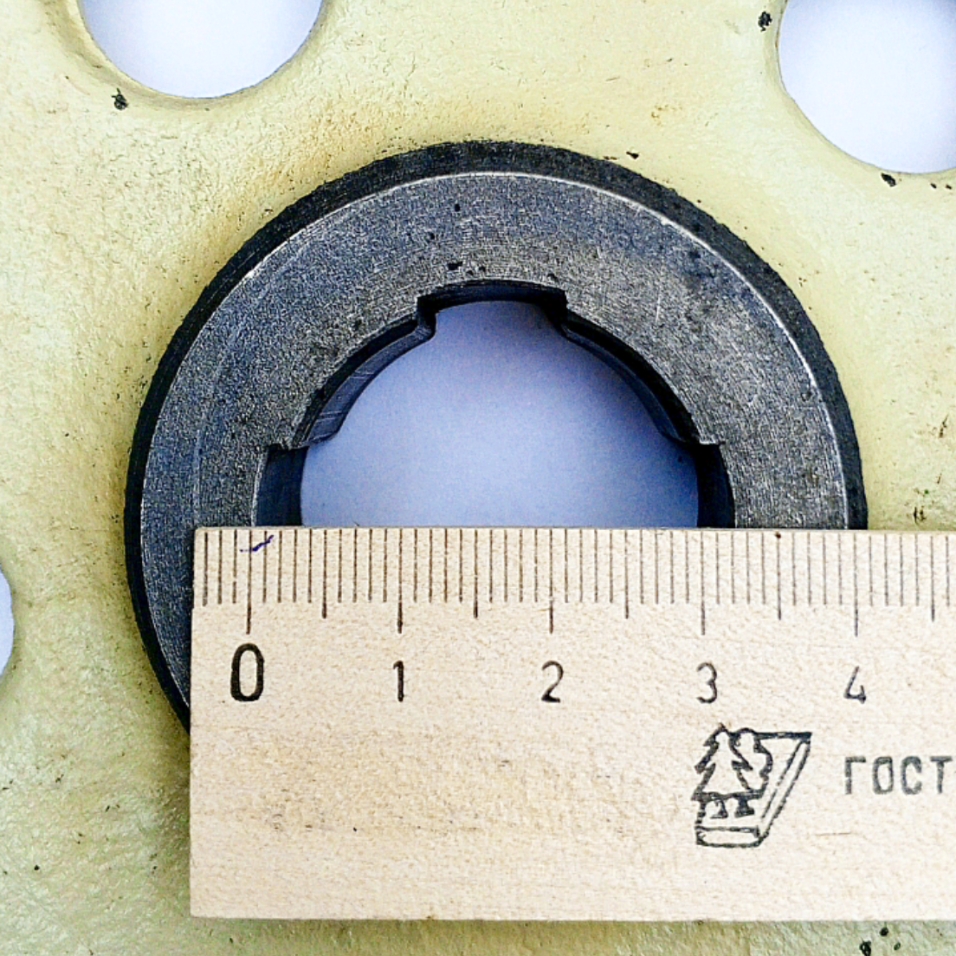 Шестерня m2 z72 D148мм посадка d28мм