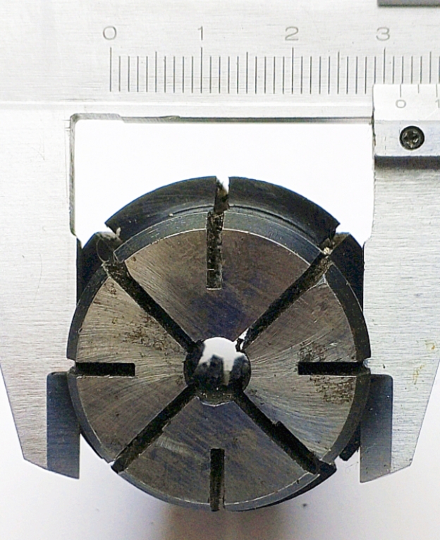 Оправка ИСО50/ISO50 цанговая 191.113.50.Р03Т0 СССР (оправка и 10 цанг)