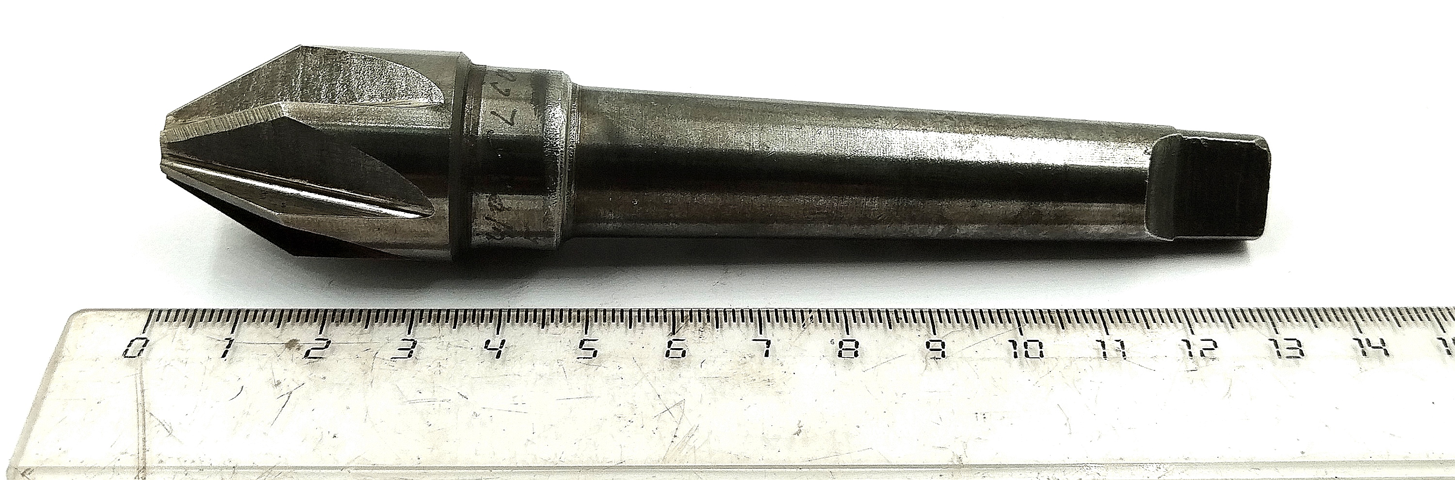 Зенковка 25х60° КМ2 Р6М5К5 Z=6 (Карандаш)