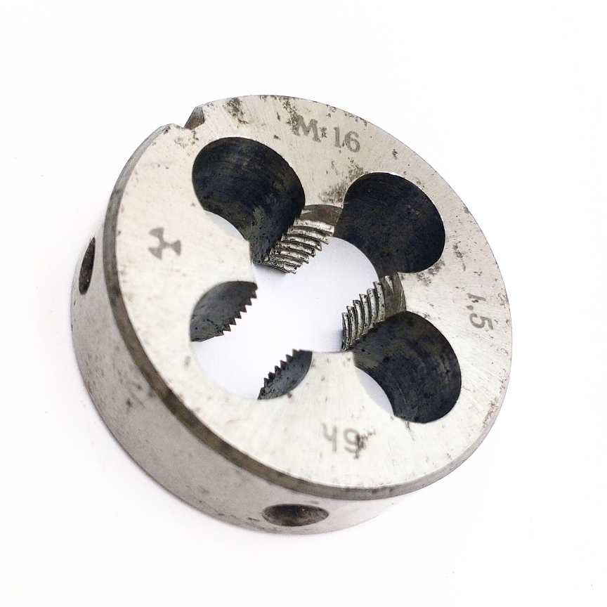 Плашка М16х1,5 (d45мм, h14мм)
