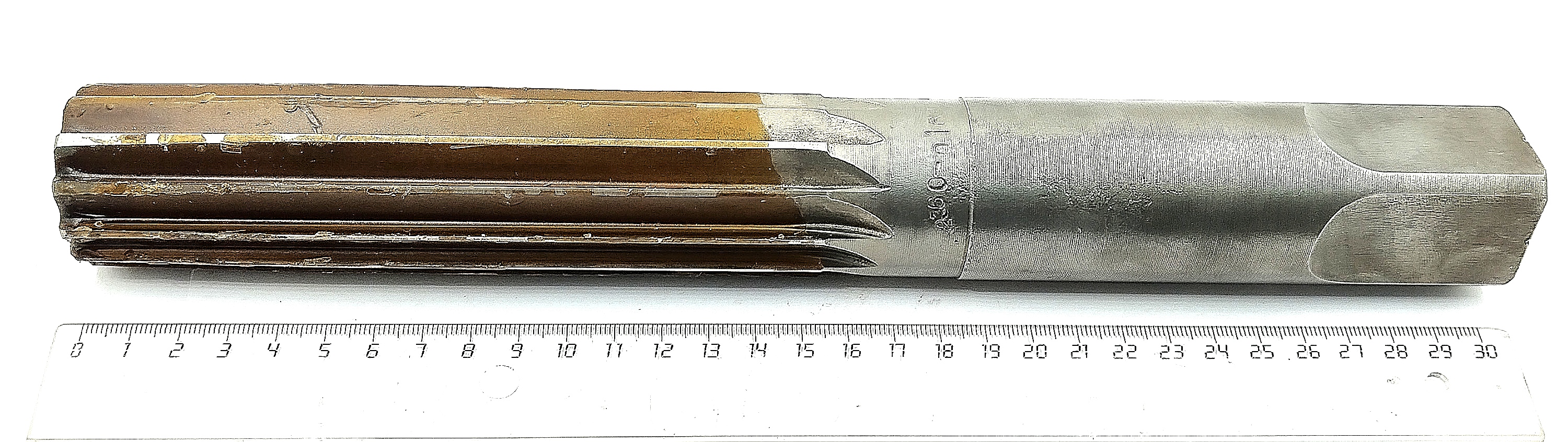 Развертка ручная d 40 H9 ц/х Р6М5 Z=12 (обозначение по ГОСТ 2360-0162)