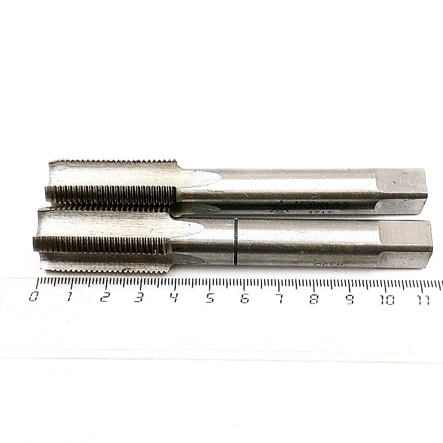 Метчик М20х1,5 Ручной, К-т из 2-х шт