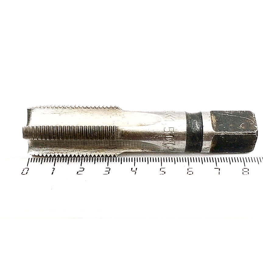 Метчик М20х1,5 м/р сквозной Р18