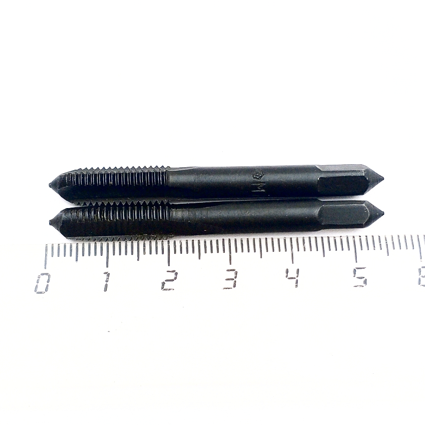 Метчик М7х1 ручной, к-т из 2-х шт, VAP - покрытие