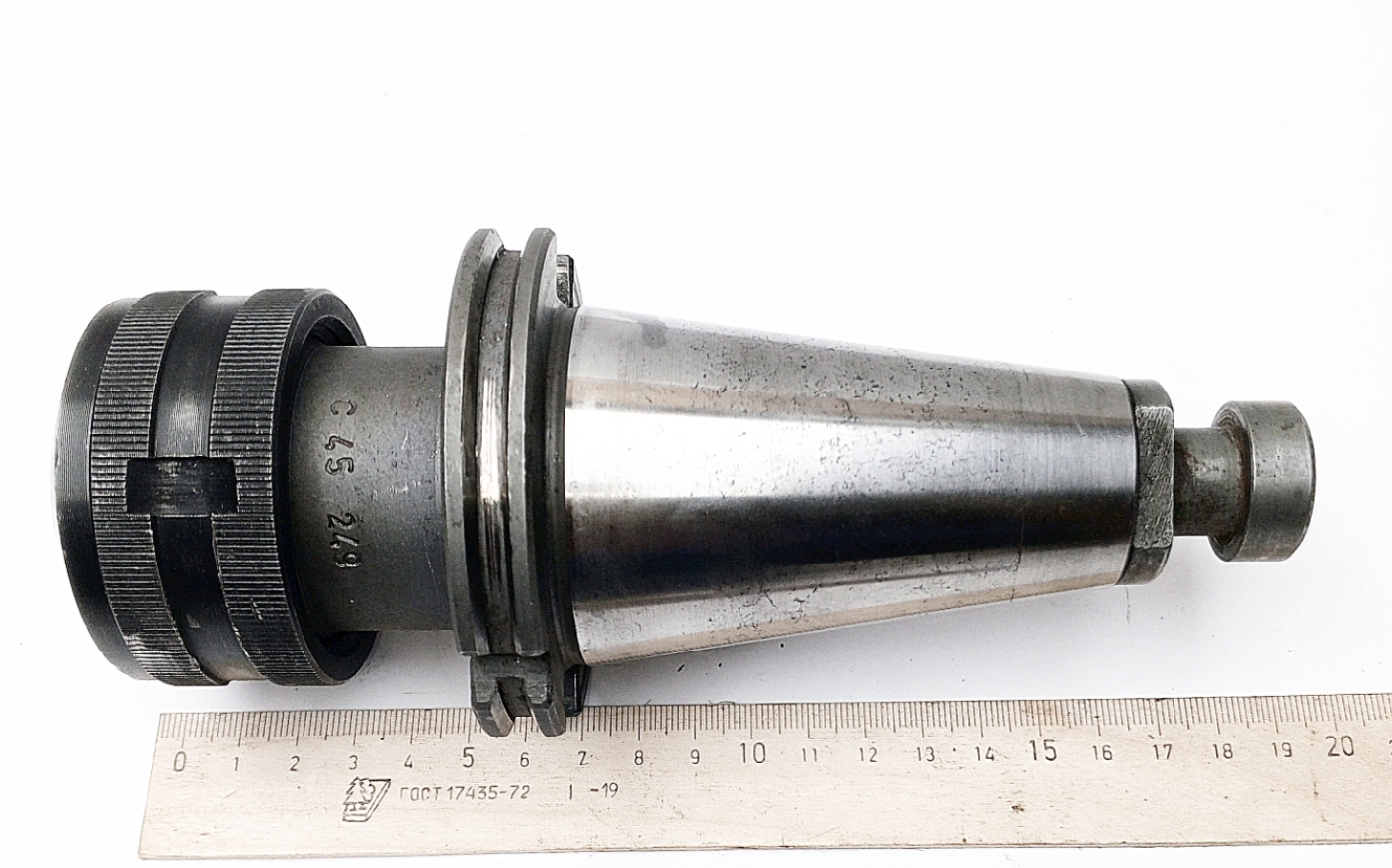 Оправка ИСО45/ISO45 патрон цанговый (НАБОР: оправка и 4цанги) (С45 249) GDR