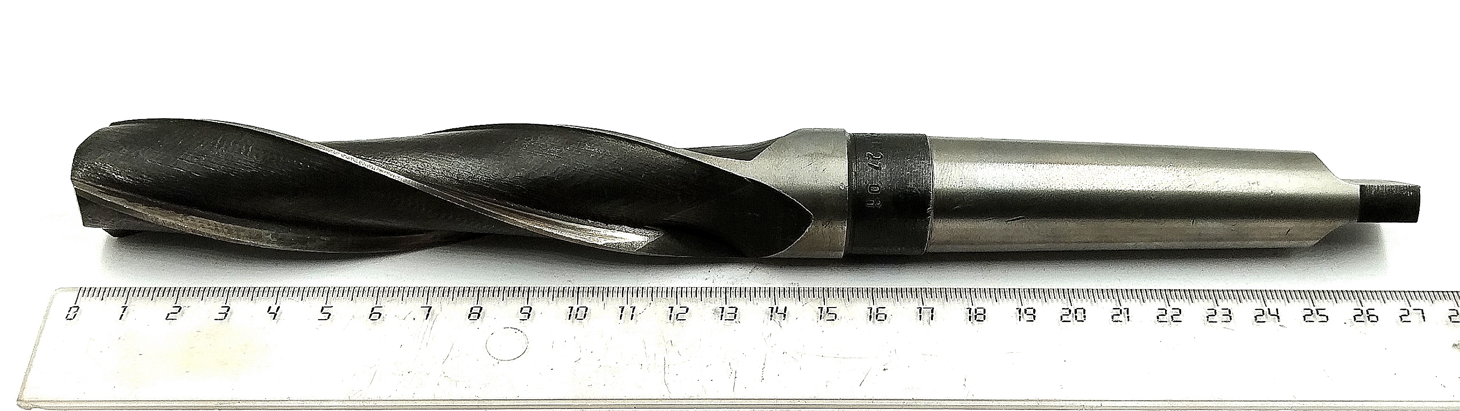 Зенкер цельный d 27,08 к/х КМ3 Z=3 Р6М5