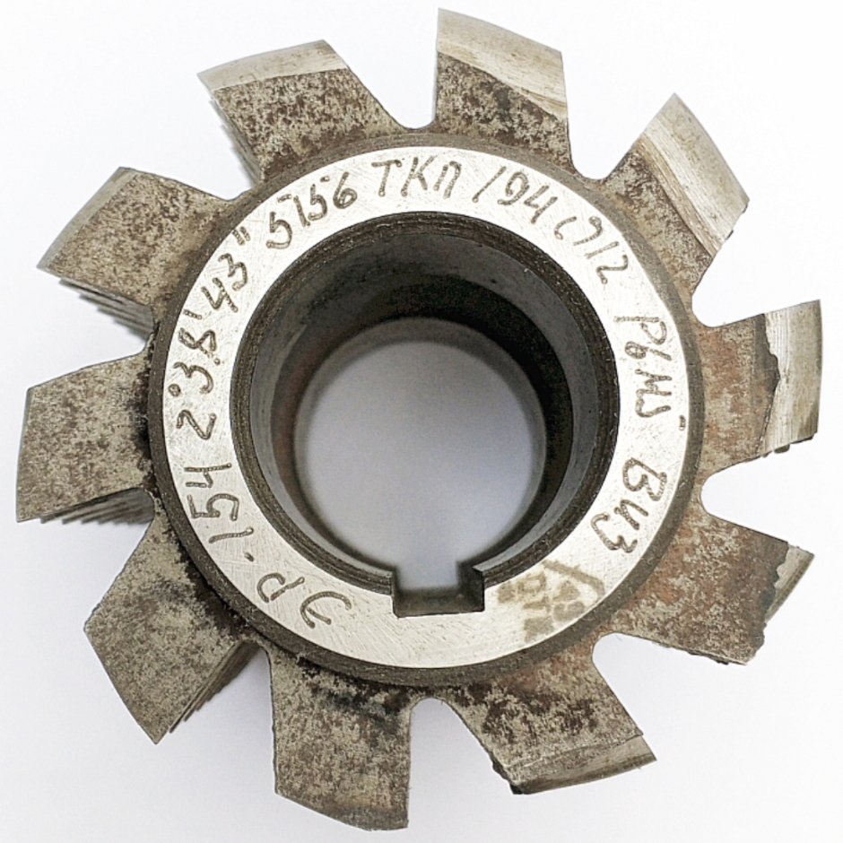 Фреза червячная зуборезная модульная М2,5 2°38'43" 5156 Р6М5 (70х80х32) ЭР-154 ТКП 194012