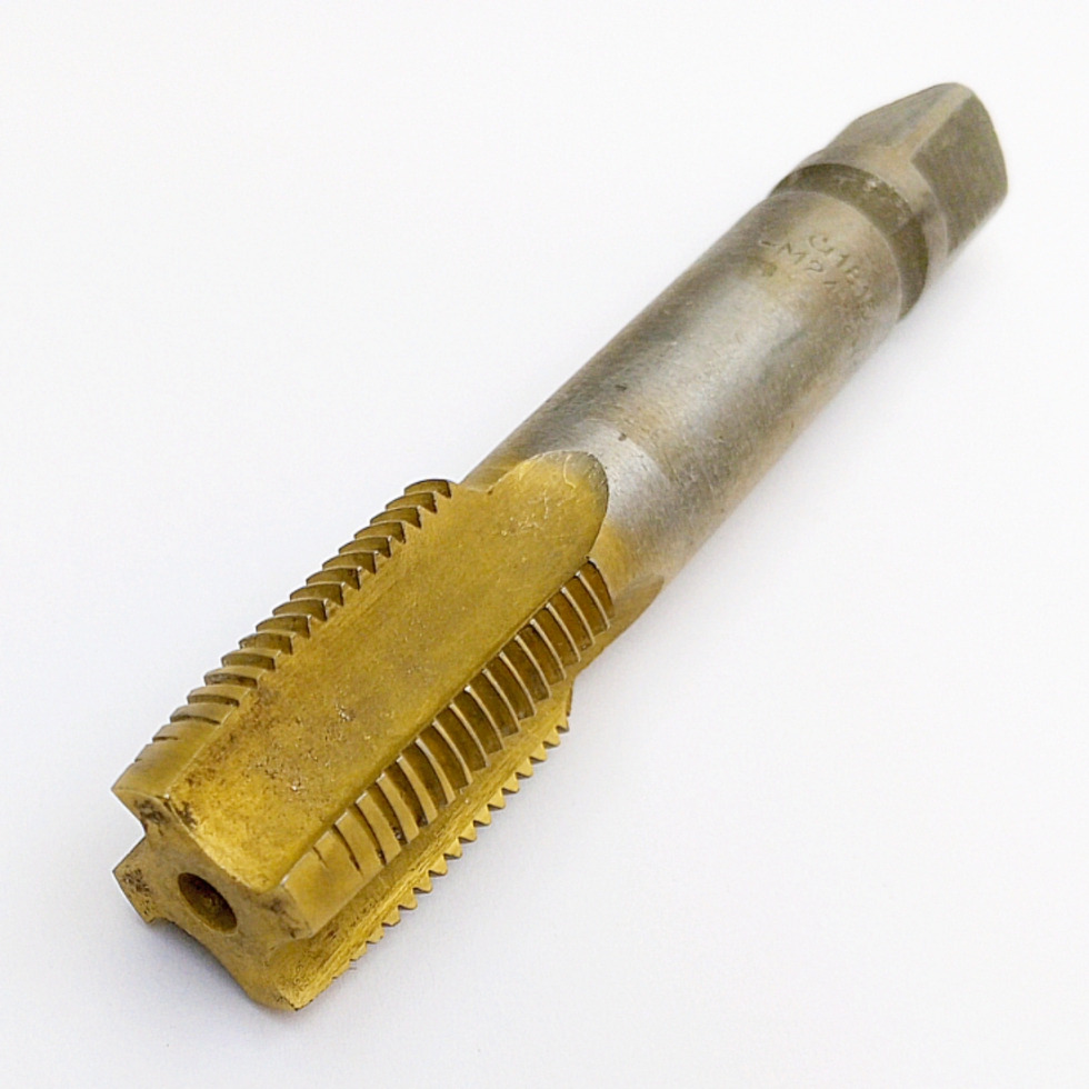 Метчик 2620-1815 машинно-ручной М24х2,0 HSS (TiN-покрытие, черновой, №1) для сквозных отверстий ГОСТ 3266-81