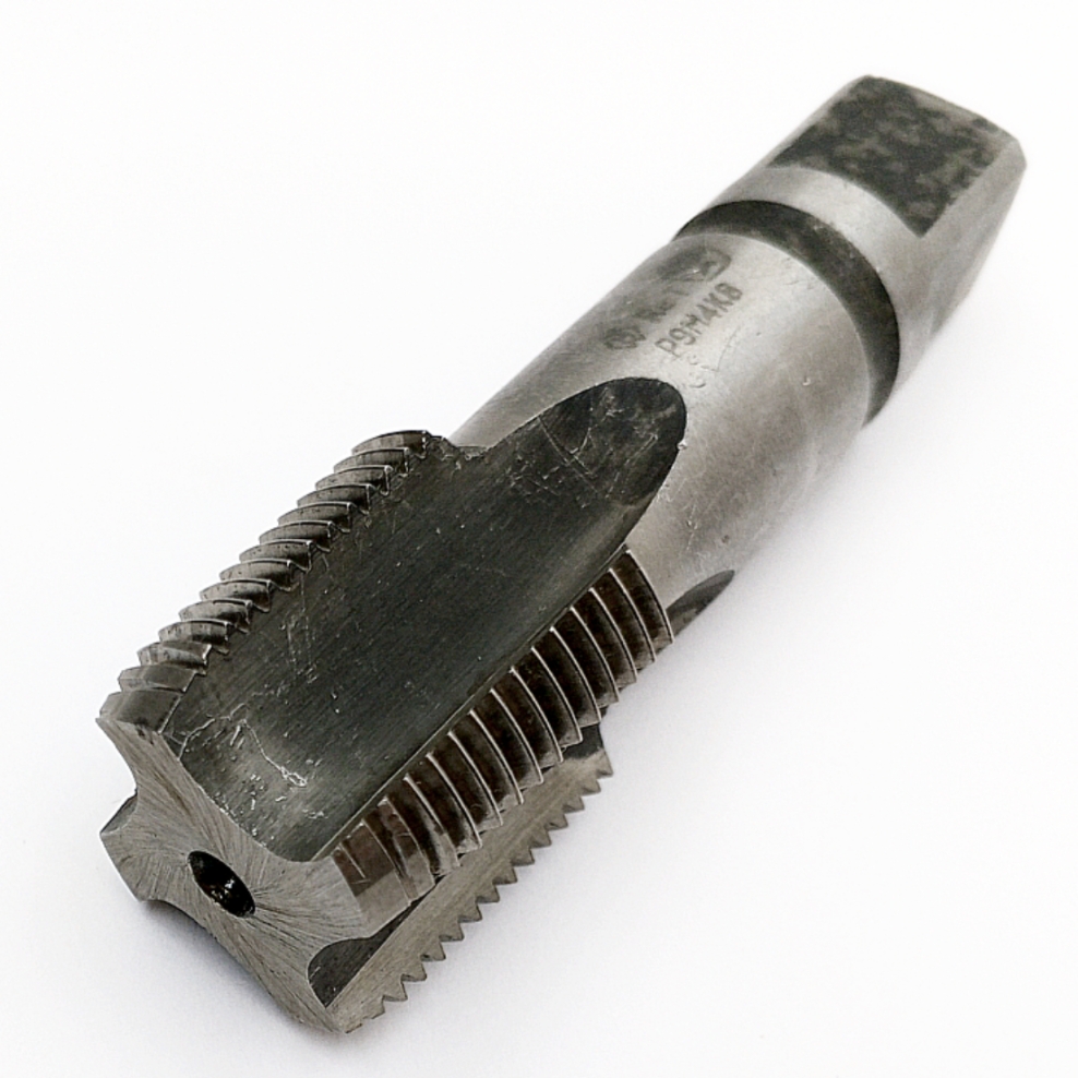 Метчик 2680-0021 конический трубный Rc 1" Р9М4К8 ГОСТ 6227-80