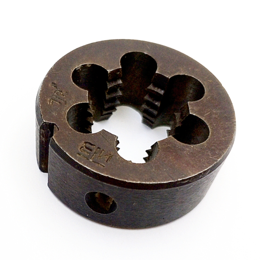 Плашка цилиндрическая дюймовая 7/8" (9 ниток) 55°