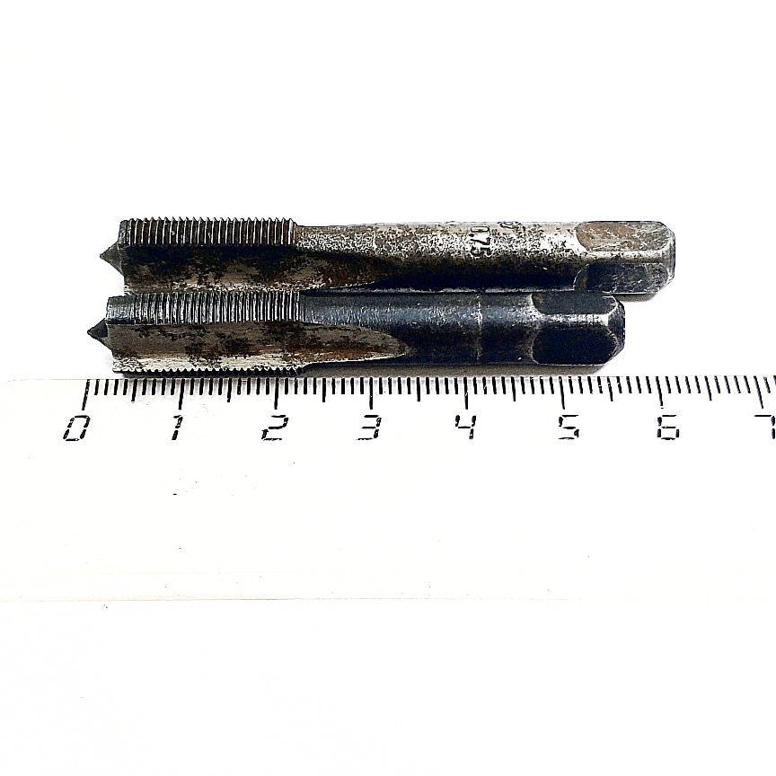  Метчик М10х0,75 ручной, К-т из 2-х шт