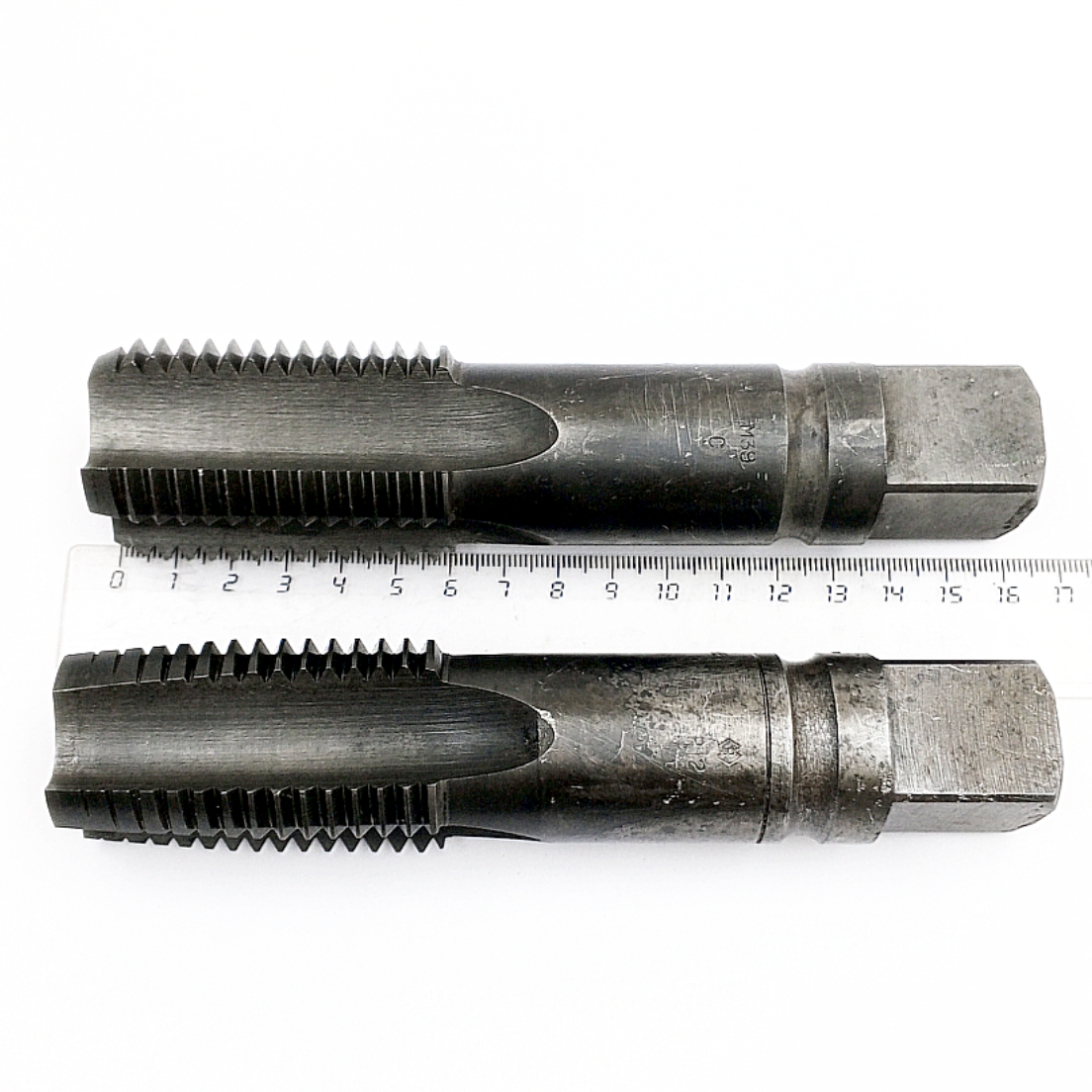 Метчик машинно-ручной М39х4,0 Р12 VAP (комплект 2шт) ГОСТ 24705-81