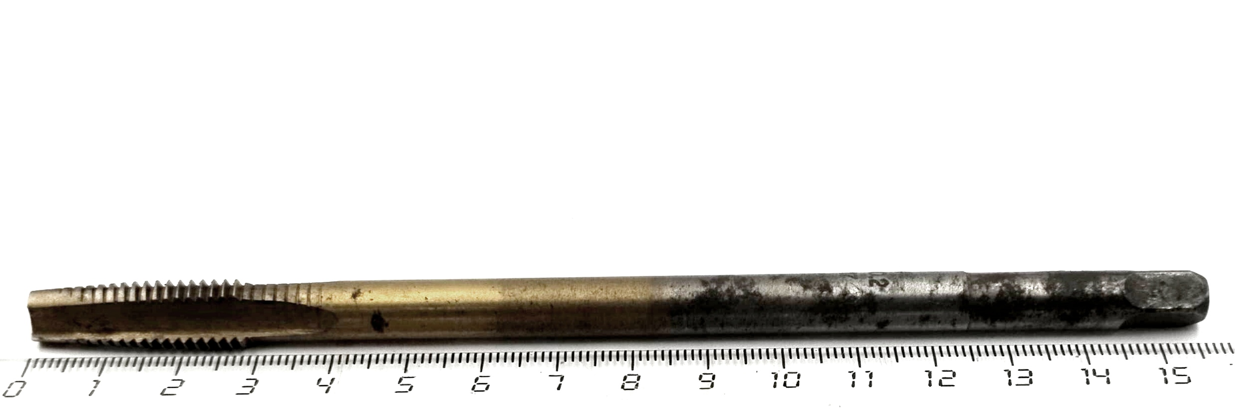 Метчик М10 (1,5) гаечный покрытие хвостовик квадрат