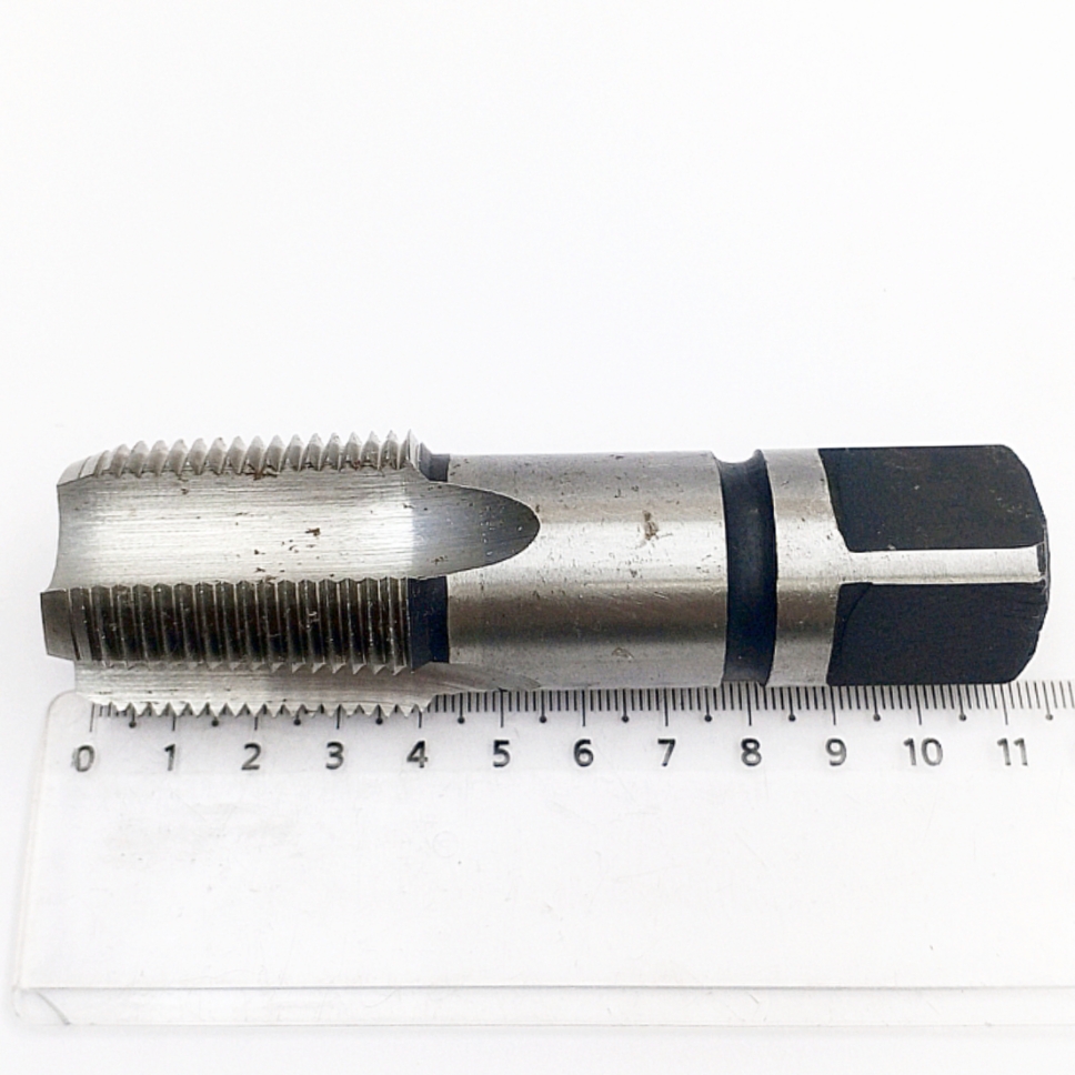 Метчик 2680-0010 конический дюймовый K 1" Р6М5 ГОСТ 6227-80