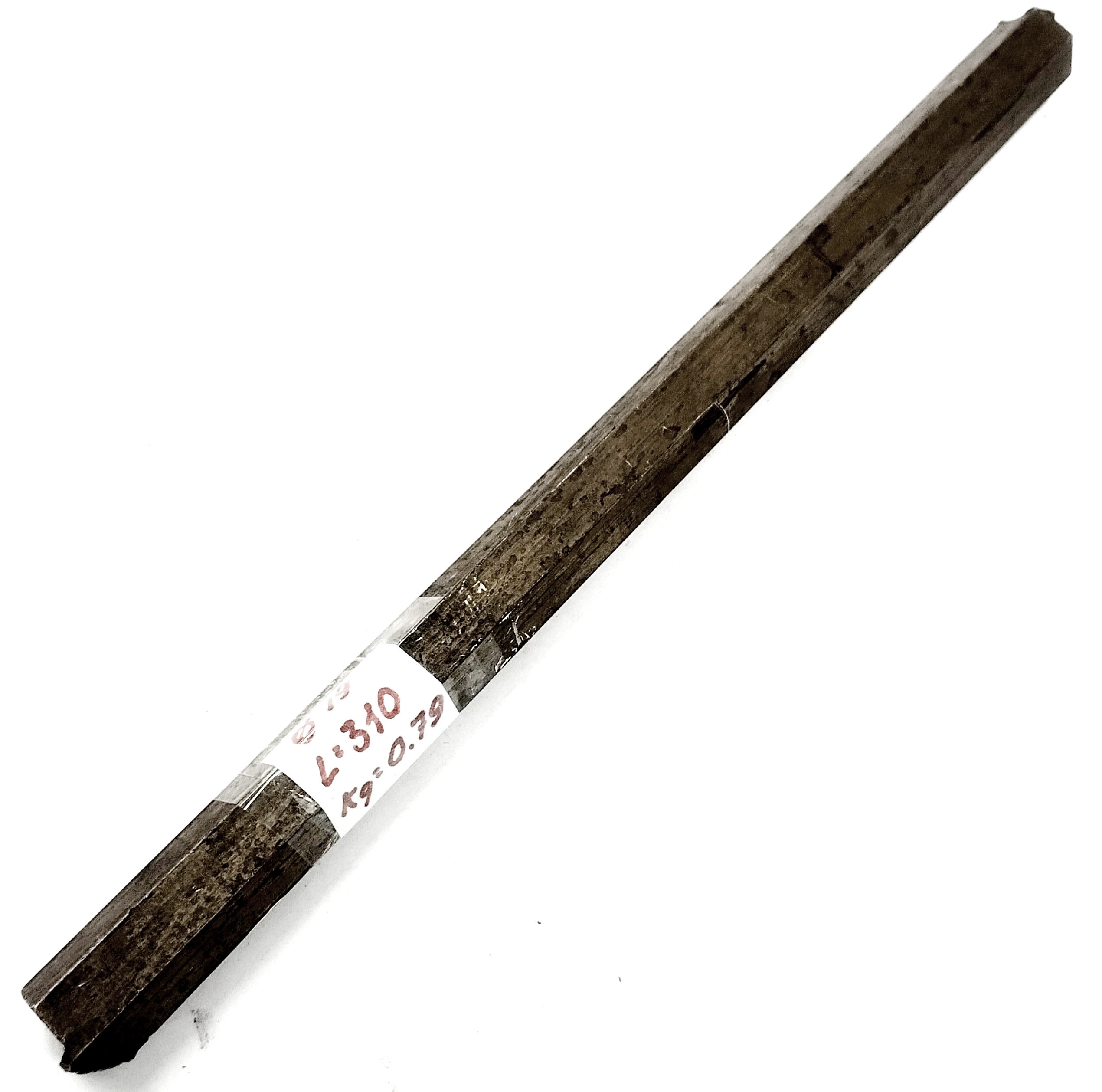 Латунь S19.0,  L 310мм, 0.79кг (Шестигранная)