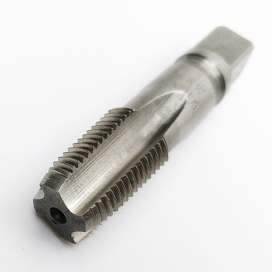 Метчик 2680-0008 конический дюймовый K 1/2"-14 HSS 60° (машинно-ручной) ГОСТ 6227-80