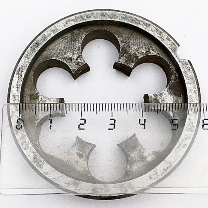 Плашка М30х1мм (d65мм, h14мм, выточка- 55х4) 3кл