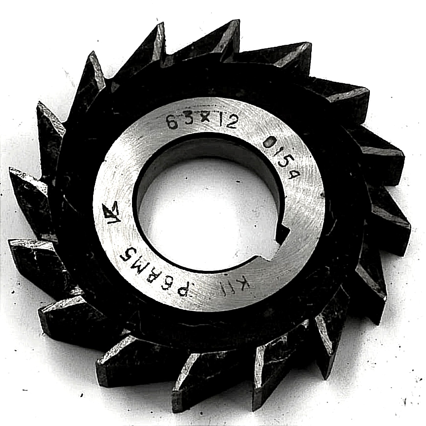 Фреза дисковая трёхсторонняя  d63х12х22 Р6М5