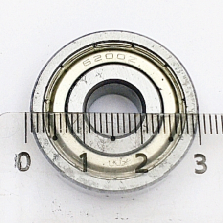 Подшипник 6200 2Z (80200) шариковый радиальный однорядный ГОСТ 7242-81