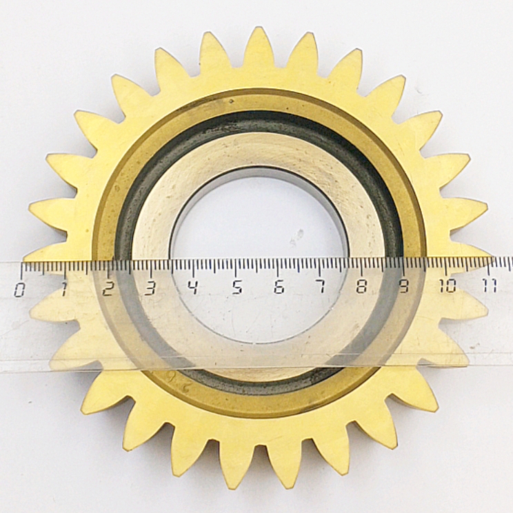 Долбяк дисковый прямозубый 2530-0219 м3,75 20° Z=27 кл-В Р6М5 (делительный диаметр 101,25мм, посадка-44,45мм) ГОСТ 9323-79