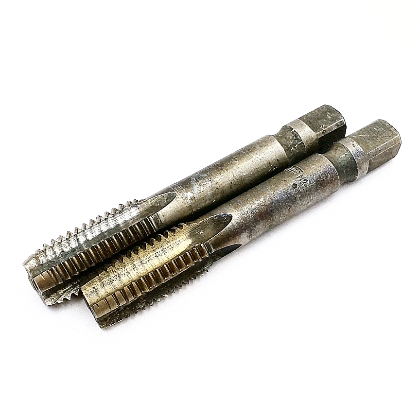 Метчик М18х2,5 м/р, к-т из 2-х шт, покрытие