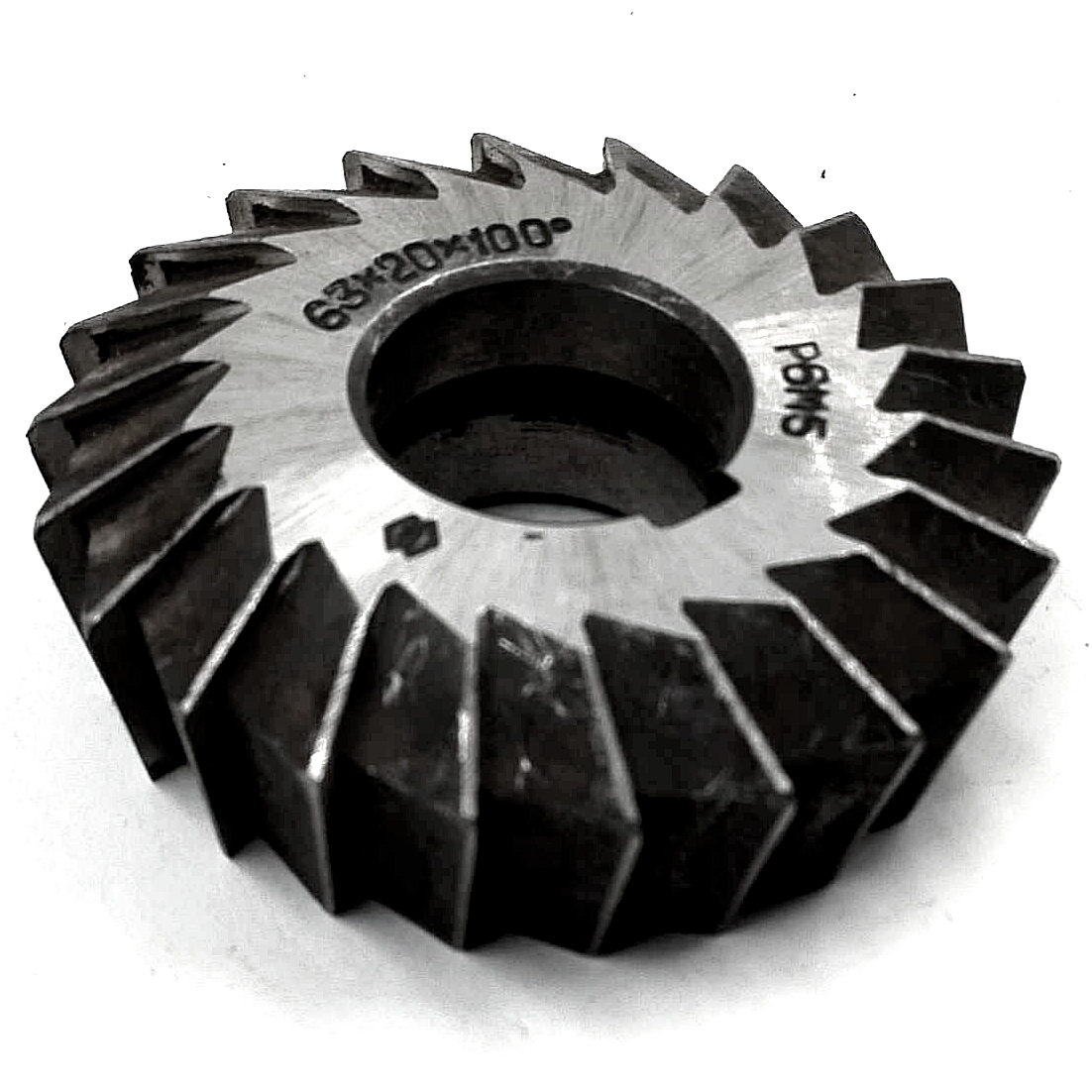 Фреза двухугловая несимметричная  d63x20x22 100°(75+25) Z=22 Р6М5