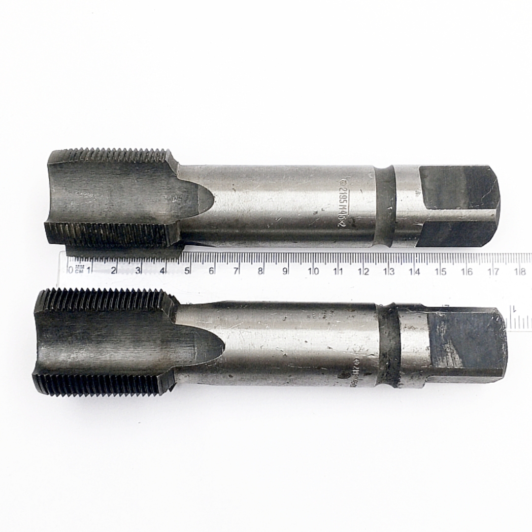 Метчик 2620-2193 (2620-2195) машинно-ручной М45х2,0 H1 Р6М5 (комплект 2шт) ГОСТ 3266-81