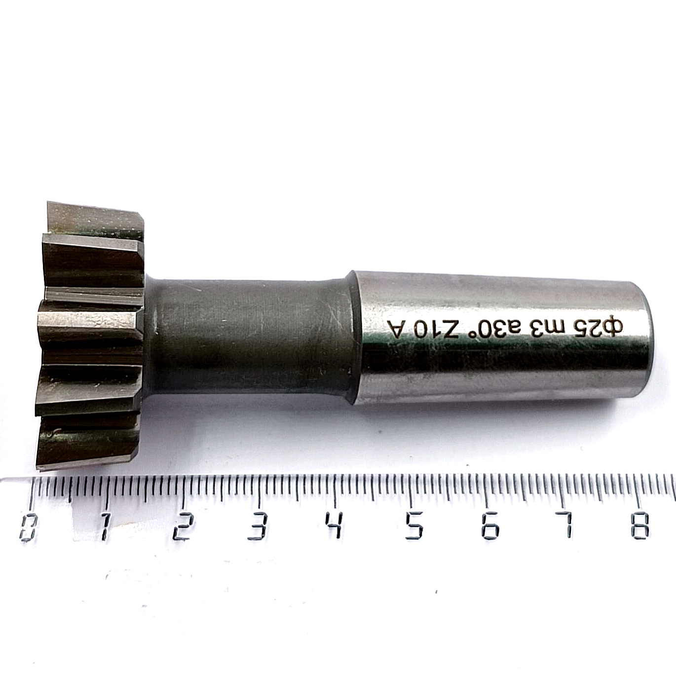 Долбяк хвостовой  m3,0 30° Ø25 z=10 Кл-А HSS