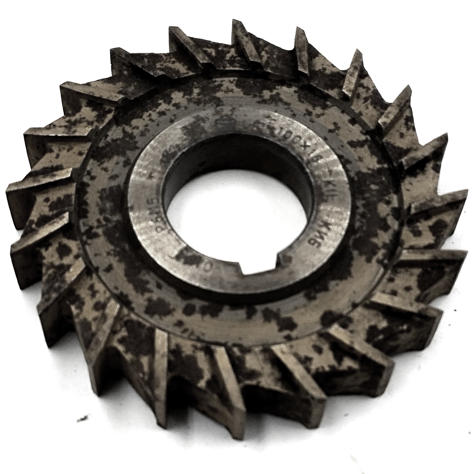 Фреза дисковая пазовая затылованная d100х16х32 Р6М5 (0065) покрытие