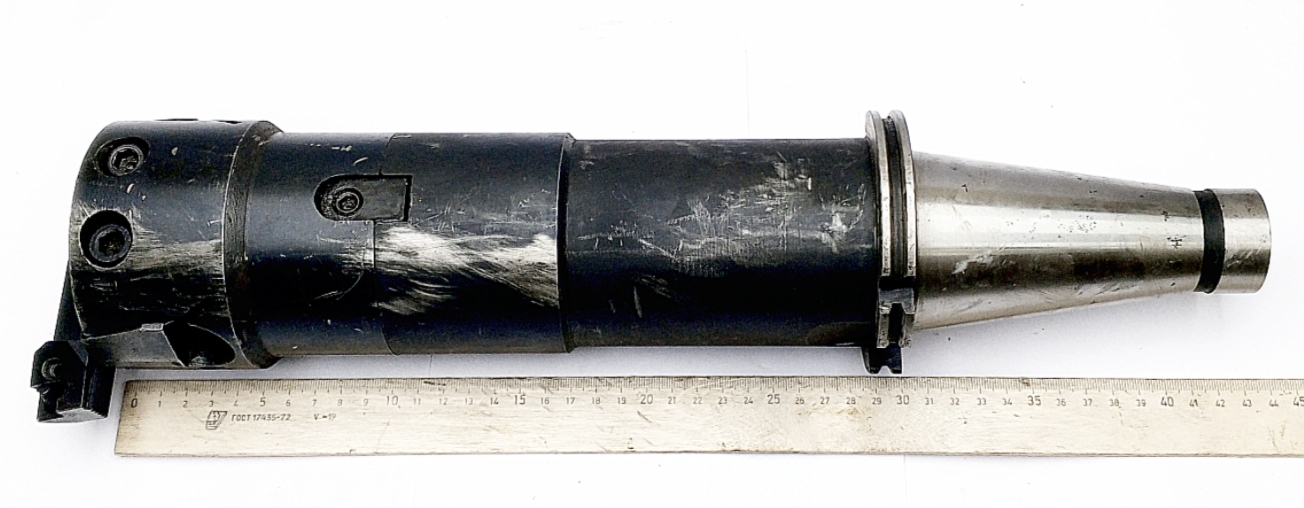 Оправка ИСО50/ISO50 расточная 6300-4013.02 ( 100-180, L 285мм от юбки), блок расточной однорезцовый 2192-4010 (100-180) SK50