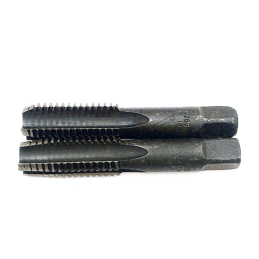  Метчик М18х2,5 ручной к-т из 2-х шт, покрытие VAP