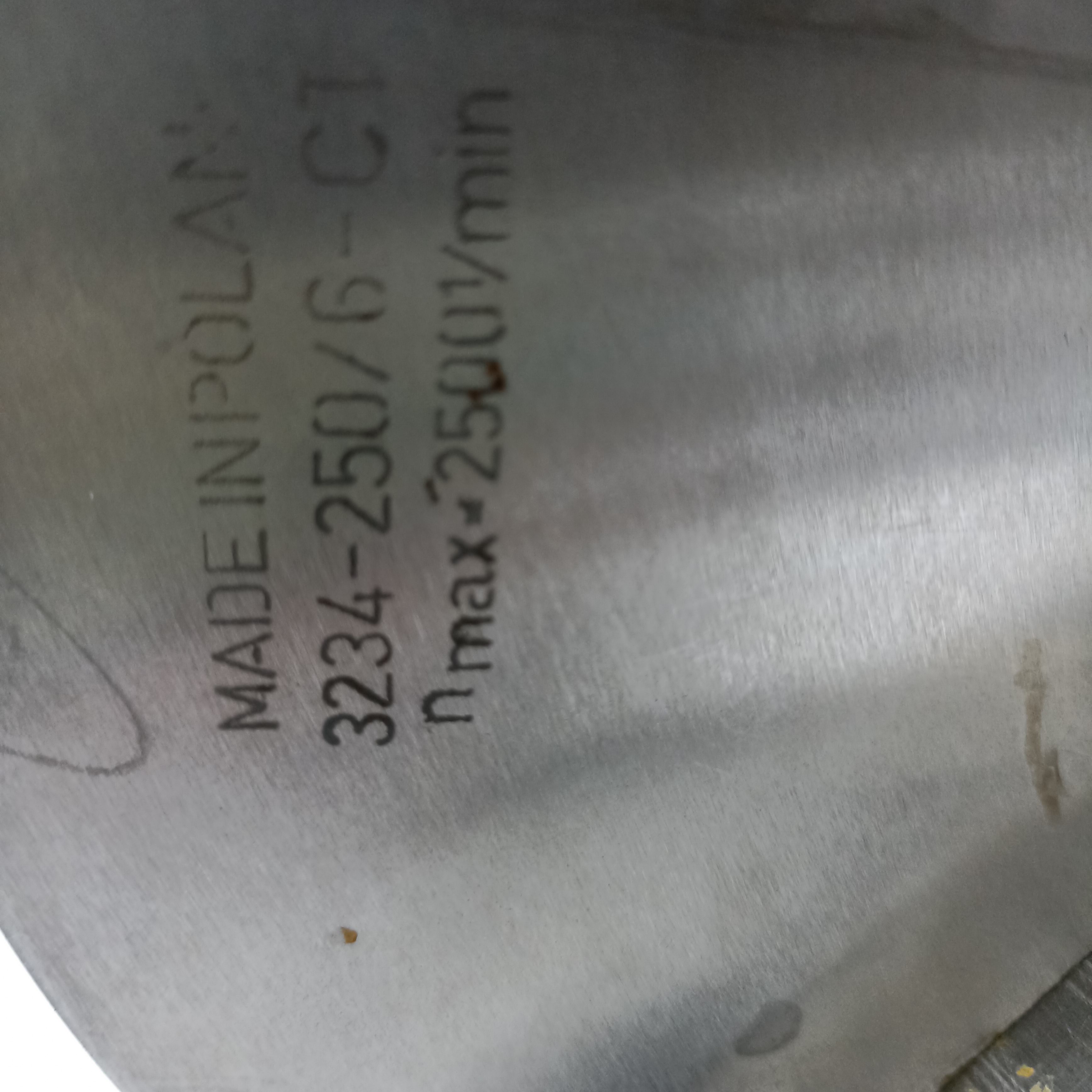 Патрон токарный самоцентрирующийся D 250 3234-250/6-С1 номер 5479  УК6 комплект  (прямые, обратные кулачки, ключ, паспорт) Польша