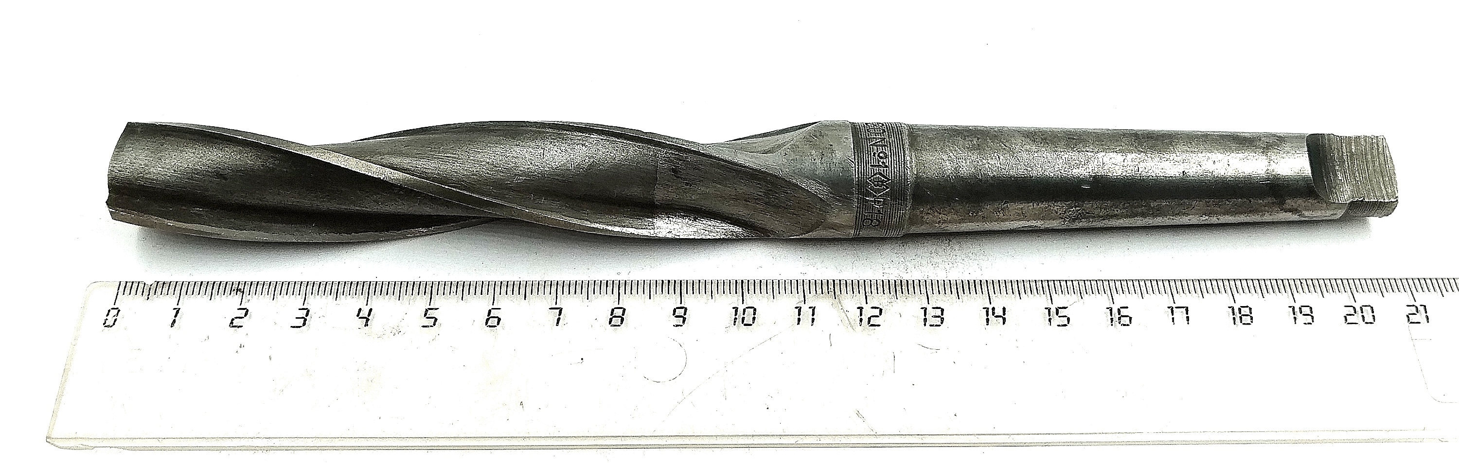 Зенкер цельный d 20 №1 к/х КМ2 Z=3 Р18
