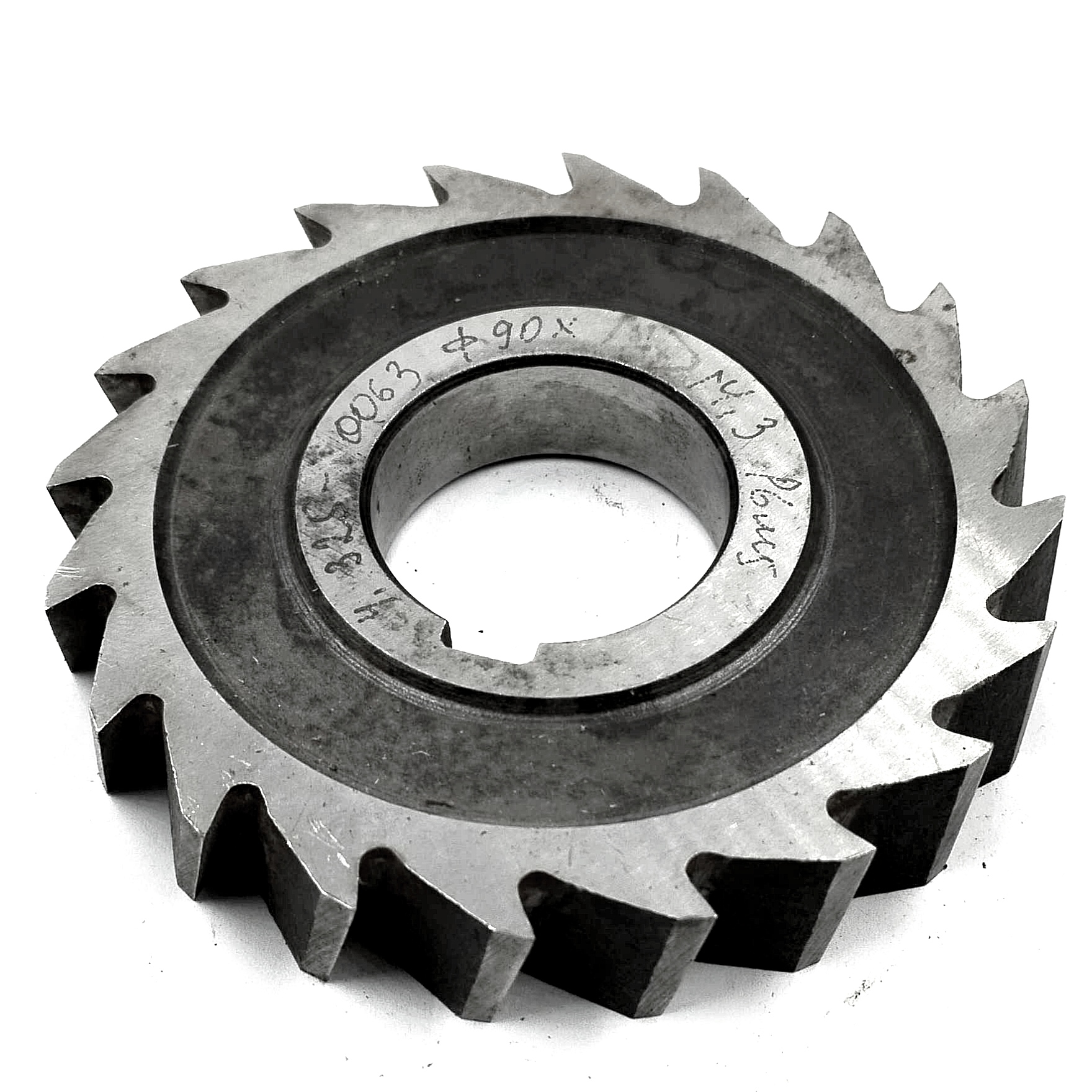 Фреза дисковая  с наклонными зубьями d90х14,3х32 Р6М5 (325-0063)