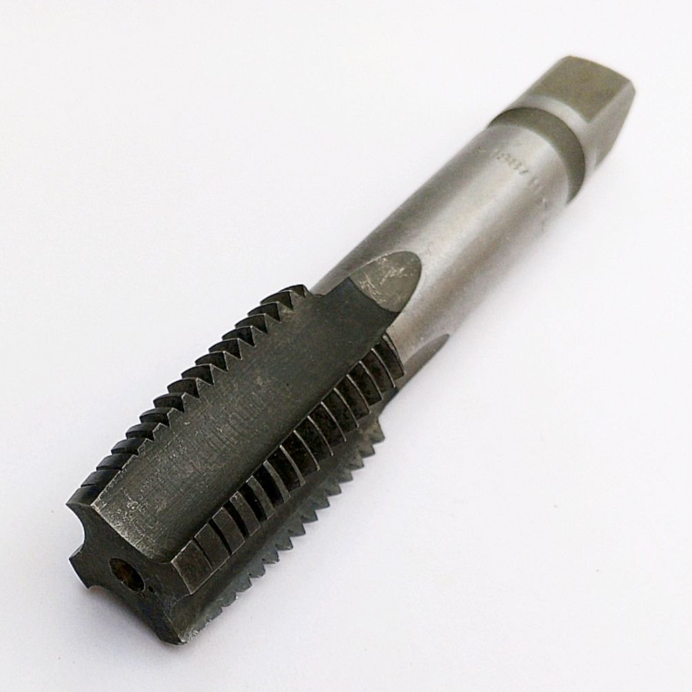 Метчик 2620-1887 М27х3 м/р H1 Р6М5 Black (однопроходный) для сквозных отверстий ГОСТ 3266-81