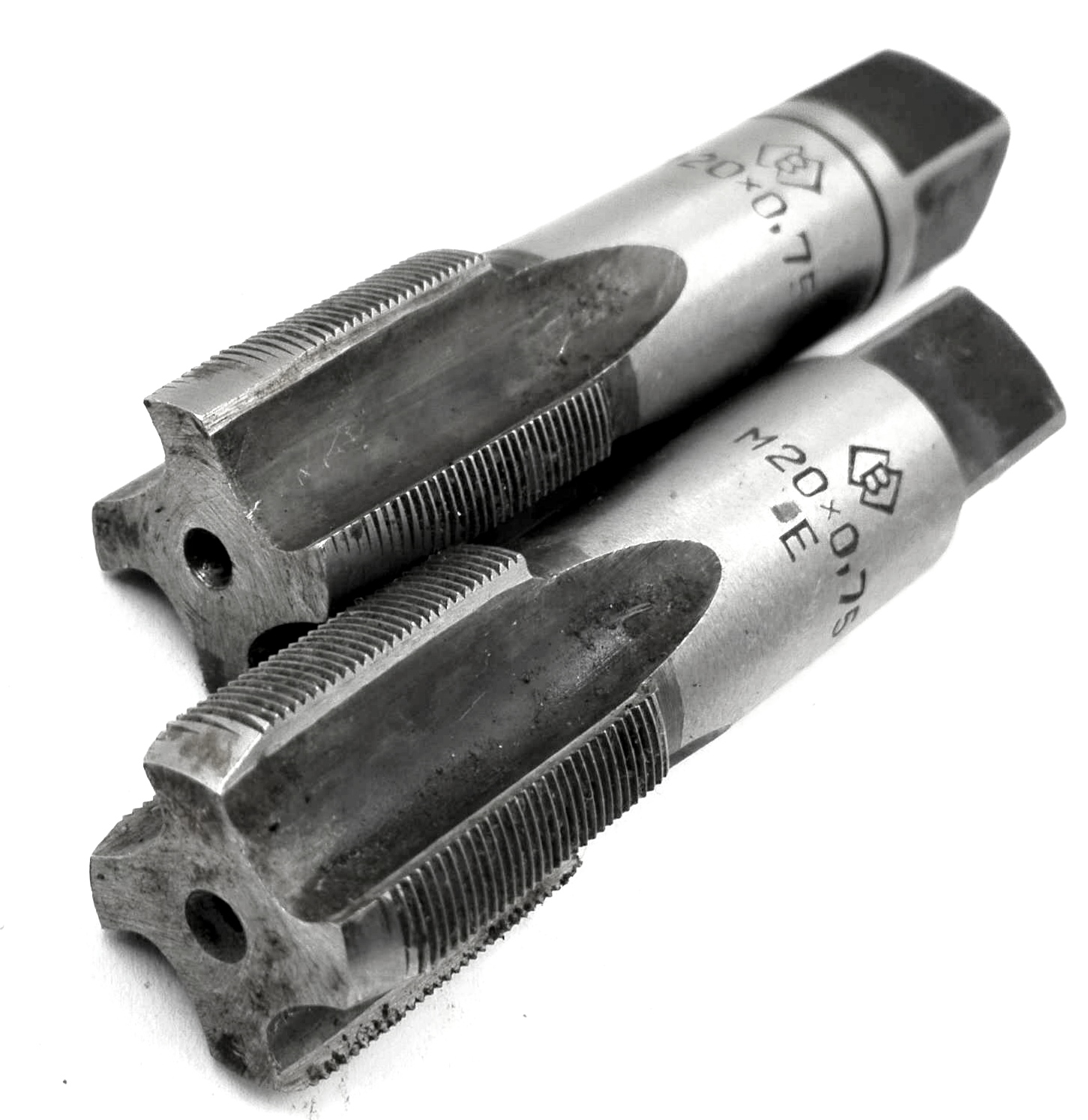 Метчик М20х0,75 ручной к-т из 2-х шт