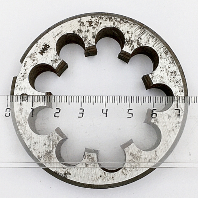 Плашка М45х2мм (d75мм, h16мм)