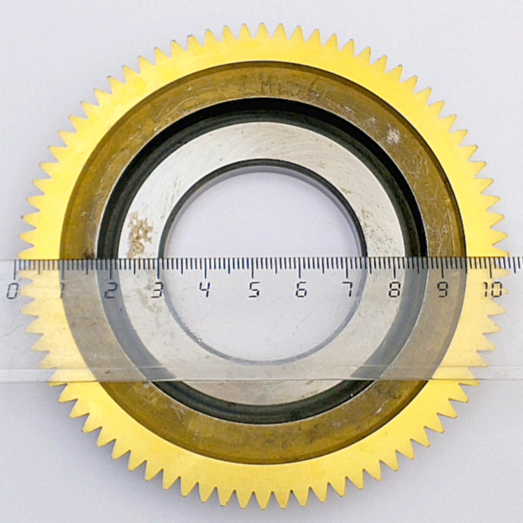 Долбяк дисковый прямозубый 2530-0195 м1,25 20° Z=80 кл-А Р6М5 (делительный диаметр 100мм) ГОСТ 9323-79