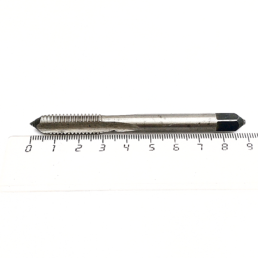 Метчик М10х1,5 ручной, сквозной (черновой, №1) Р18