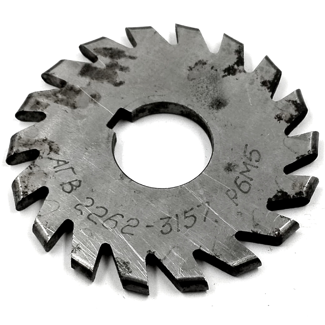 Фреза фасонная выпуклая d50 R2,5 P6М5 (2262-3157)