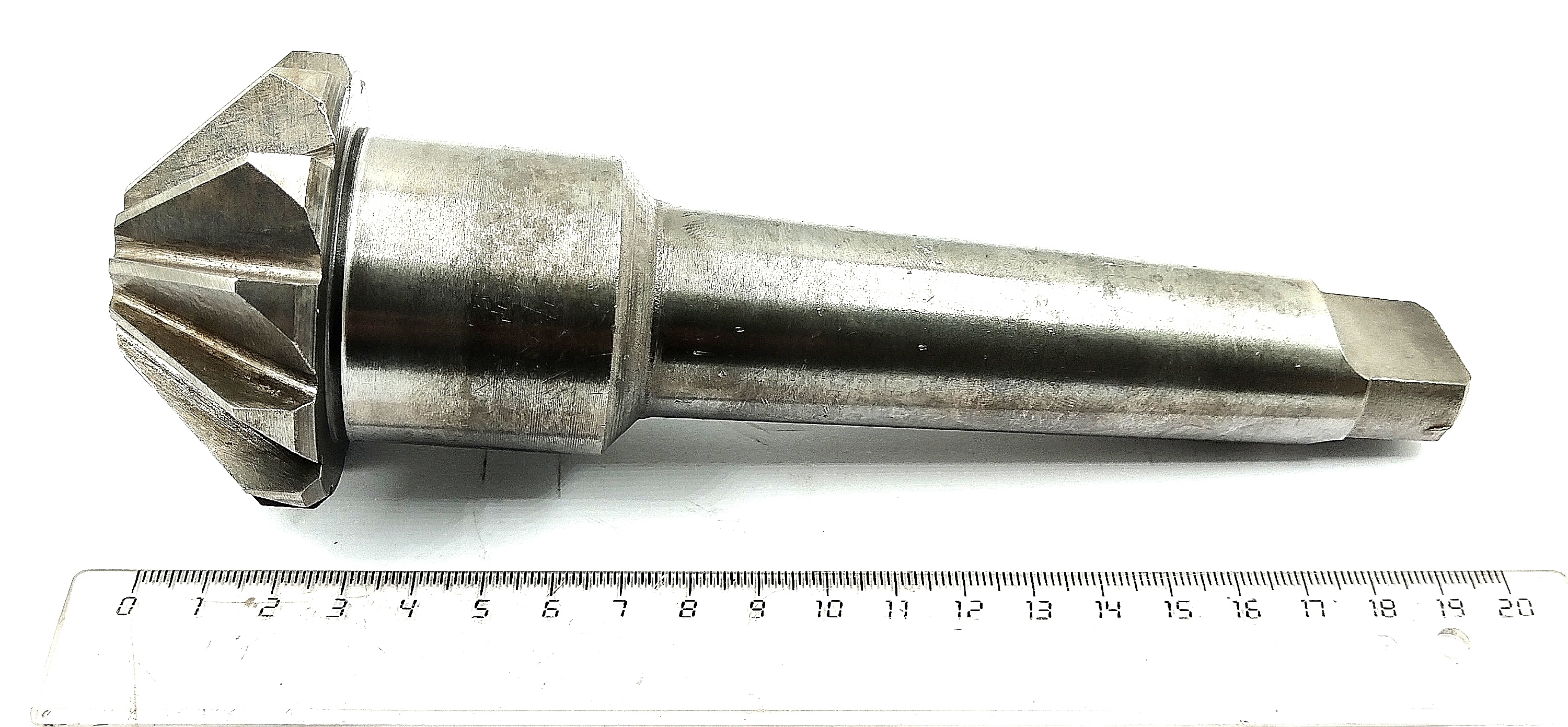 Зенковка 65х90° КМ4 Р6М5 Z=12 (Карандаш)