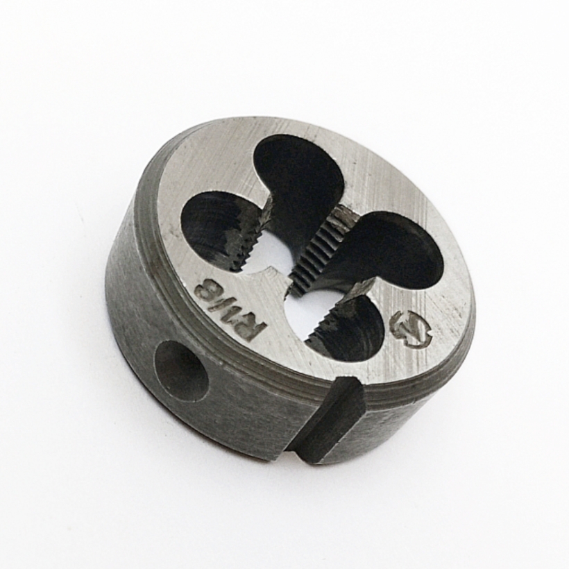 Плашка 2684-0011 Трубная коническая R 1/8" 9ХС 55° (28 ниток/дюйм; D-30мм; L-11мм) ГОСТ 6228-80