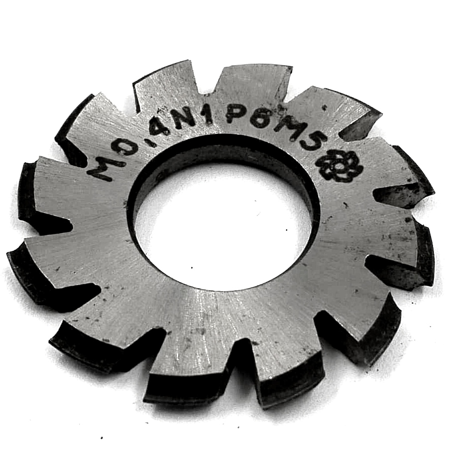 Фреза дисковая зуборезная модульная м0,4 №1 20° Р6М5 ГОСТ 13838-68 (мелкомодульная)