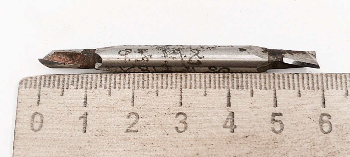 Фреза Концевая d5х60 Р18 z=2 двухсторонняя (к-т из 5шт.)