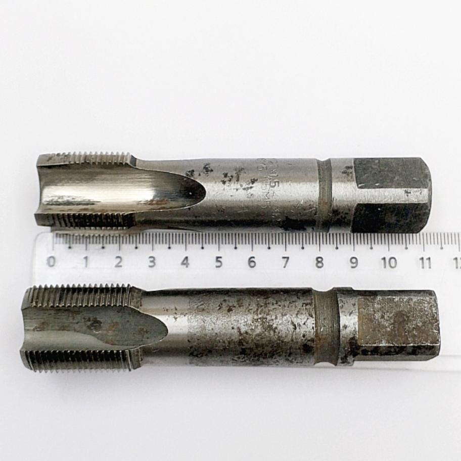 Метчик М27х1,5 м/р Р6М5 (комплект 2шт) ГОСТ 24705-81