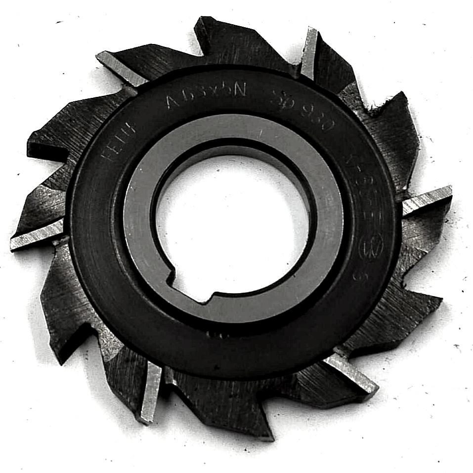 Фреза дисковая трёхсторонняя с разнонаправленными зубьями d63х5х22 KHSS-E