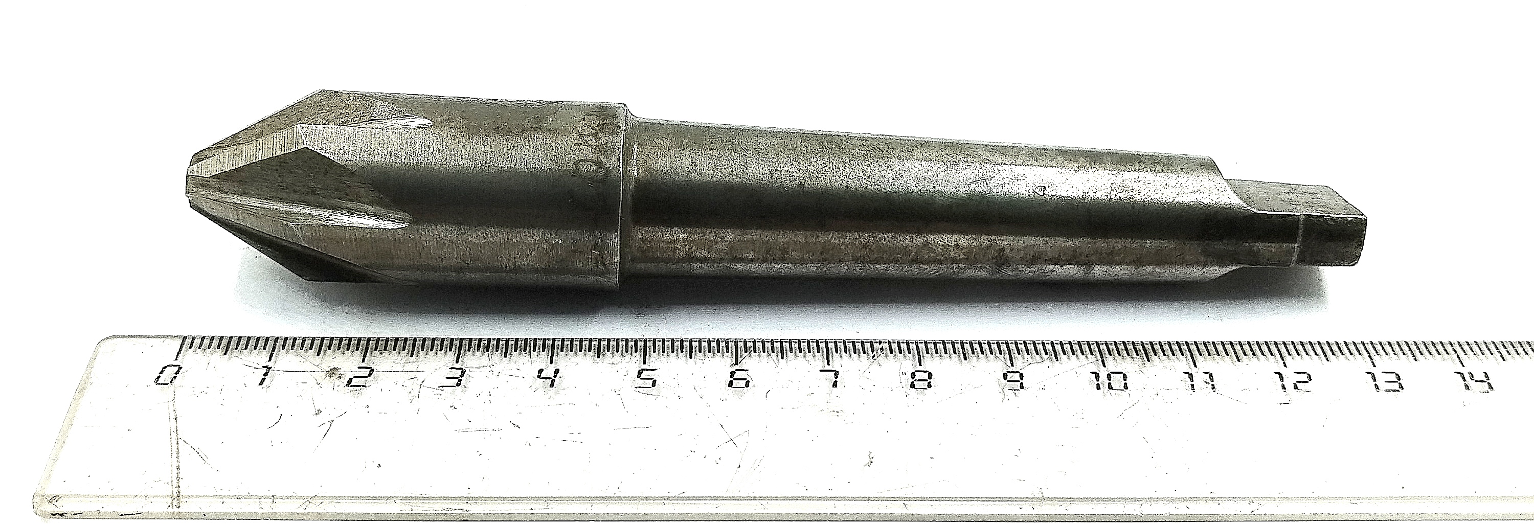 Зенковка 21,4х60° КМ2 Р6М5 Z=6 (Карандаш)