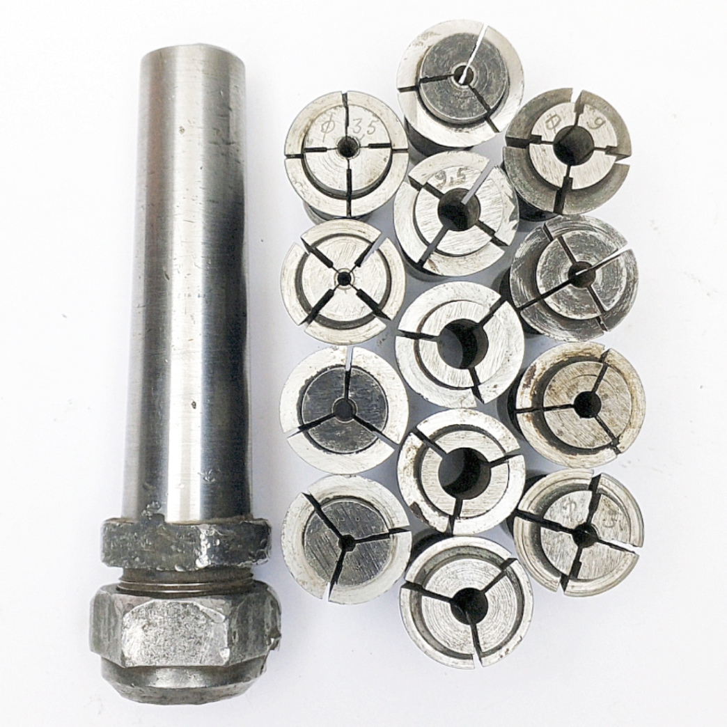 Оправка цанговая КМ4 L150 (комплект: оправка и 13цанг)