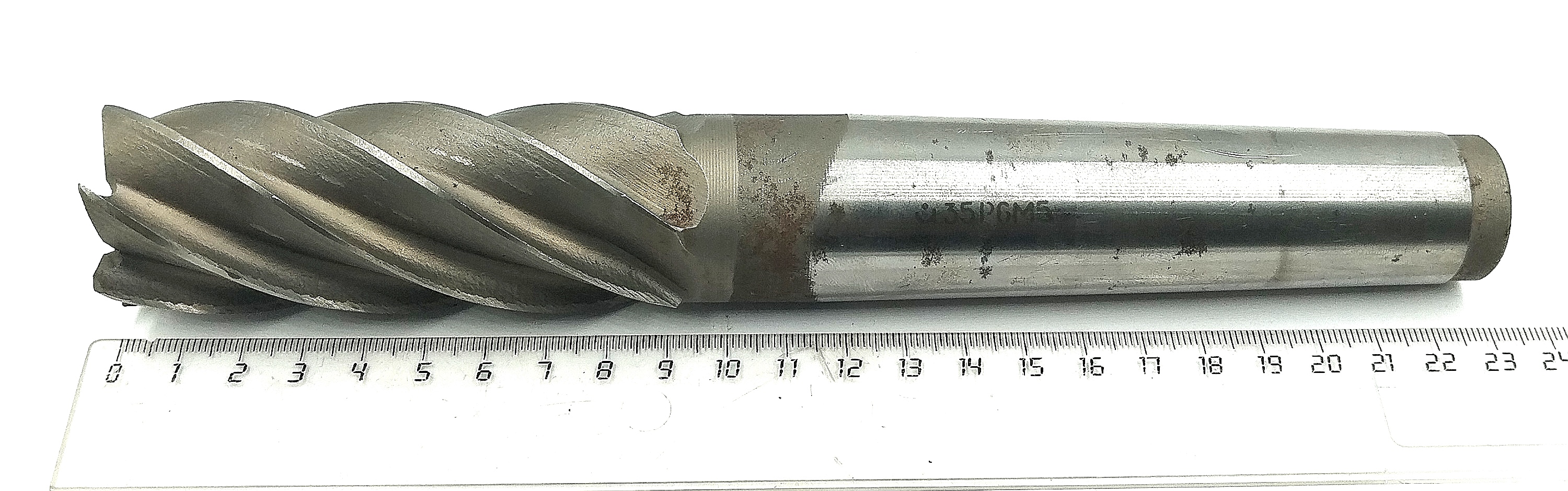 Фреза Концевая d 35х90 к/х Z=6 КМ4 Р6М5